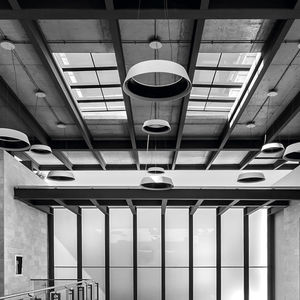 pendant lamp / contemporary / steel / polyurethane