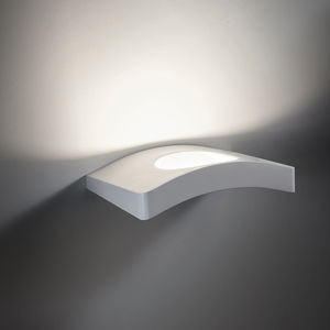 contemporary wall light / aluminum / steel / methacrylate