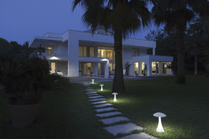 urban bollard light / contemporary / aluminum / LED