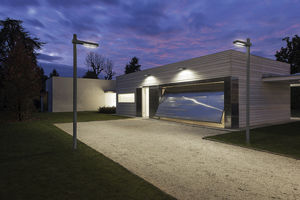 urban lamppost / contemporary / aluminum / LED