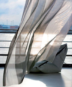 striped sheer curtain fabric / Trevira CS® / fire-rated