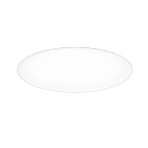 recessed ceiling light fixture / LED / round / aluminum