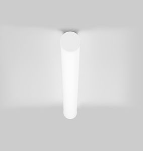 surface-mounted light fixture / LED / tubular / cast aluminum
