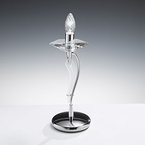 table lamp / contemporary / glass