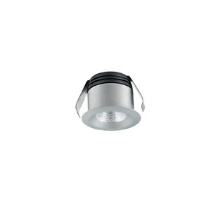recessed downlight / LED / round / aluminum