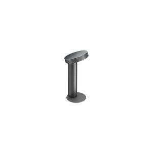 garden bollard light / contemporary / steel / LED