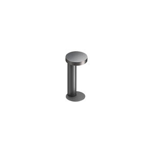 garden bollard light / contemporary / steel / LED
