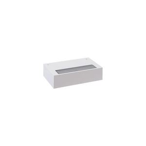contemporary wall light / aluminum / LED / rectangular