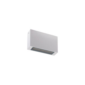 contemporary ceiling light / square / glass / aluminum