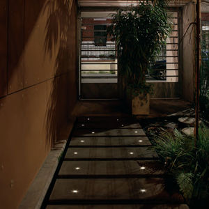 recessed floor spotlight / recessed wall / recessed ceiling / outdoor