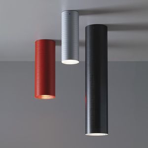 contemporary ceiling light / round / fiberglass / LED