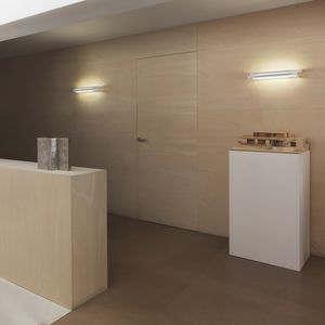 contemporary wall light / aluminum / methacrylate / LED