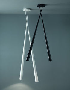 contemporary ceiling light / fiberglass / LED
