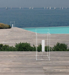 floor lamp / contemporary / metal / LED