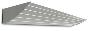 contemporary wall light / linear / metal / fluorescent