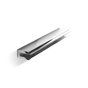 wall-mounted shelf / contemporary / chrome-plated brass / bathroom