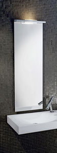 wall-mounted mirror / contemporary / rectangular