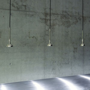 pendant lamp / contemporary / aluminum / nickel