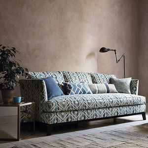 upholstery fabric / for curtains / geometric pattern / cotton