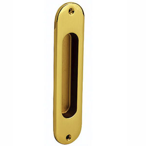 sliding door handle / brass / contemporary