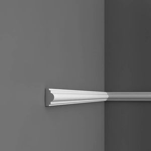 polyurethane chair rail / traditional / flexible / smooth