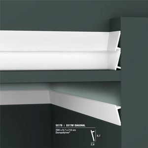 high-density polystyrene baseboard