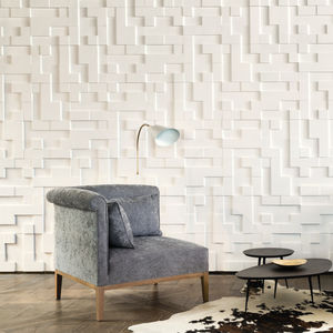 polyurethane decorative panel / wall-mounted / 3D