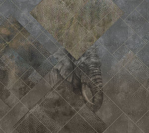 contemporary wallpaper / patterned / non-woven