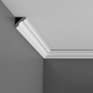 polyurethane foam cornice / prefab / interior
