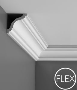 polyurethane cornice / prefab