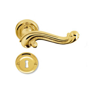 door handle / brass / bronze / traditional