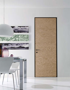 interior door / swing / wooden / aluminum