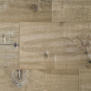 engineered parquet floor / glued / oak / natural oil