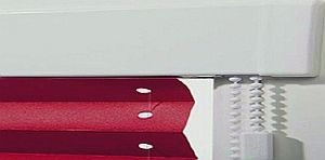 pleated blinds / canvas