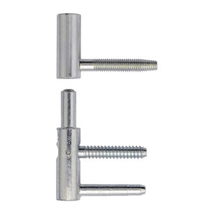 door hinge / zinc-plated steel