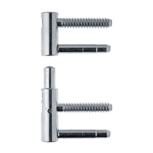 door hinge / zinc-plated steel