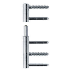 door hinge / zinc-plated steel