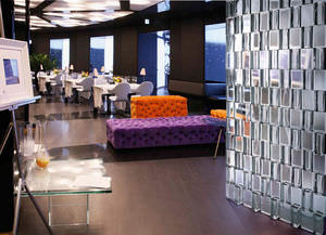 square glass brick / structure / high light transmission