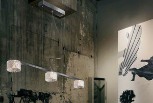 pendant spotlight / indoor / LED / round