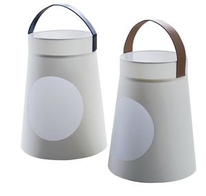 floor-standing lamp / contemporary / PVC / outdoor