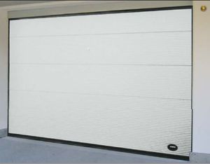 sectional garage doors / galvanized steel / automatic