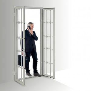 swing gates / metal / with bars / panel