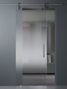 indoor door / sliding / glass