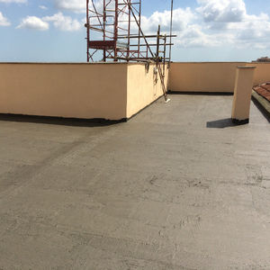 elastomer waterproofing system / flat roof / for balconies / liquid