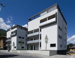 fiber cement cladding / smooth / sandblasted / panel