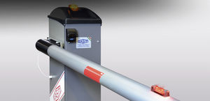 parking barrier / road / boom / stainless steel