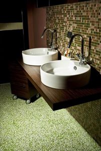 liquid epoxy resin flooring / professional / residential