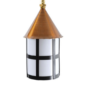 traditional wall light / outdoor / metal / stainless steel