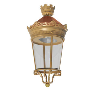 urban lamppost / traditional / metal / LED