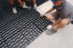 drainage grass / tile / drivable